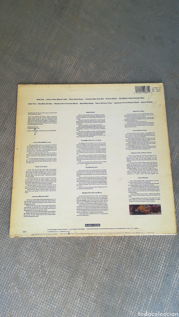 Discos de vinilo: Everything But The Girl - Foto 2