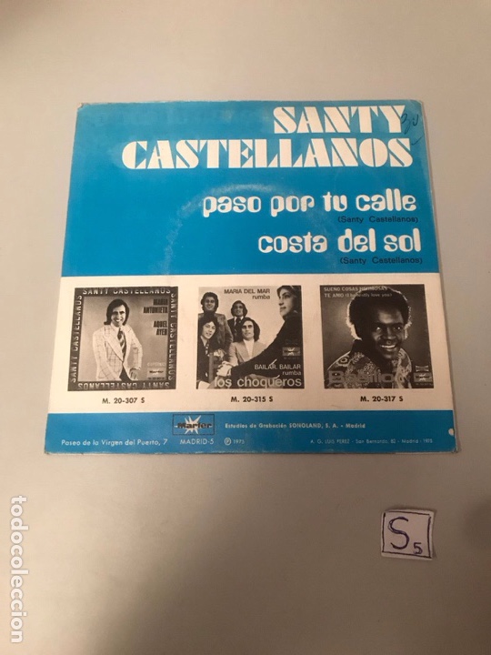 Discos de vinilo: Santi Castellanos - Foto 1