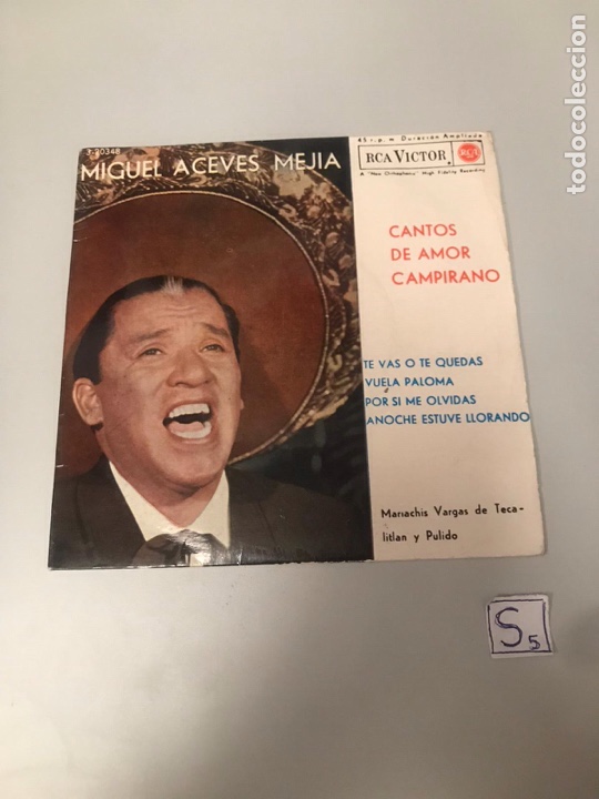 Discos de vinilo: Miguel Aceves Mej&iacute;a - Foto 1