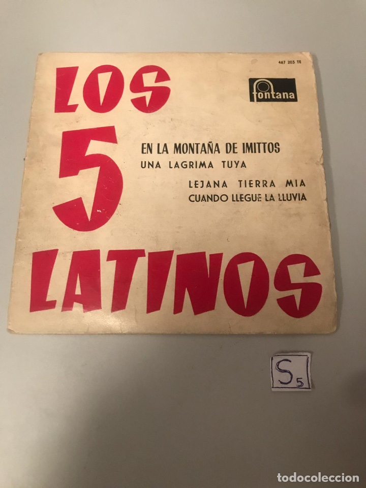 Discos de vinilo: Los 5 latinos - Foto 1
