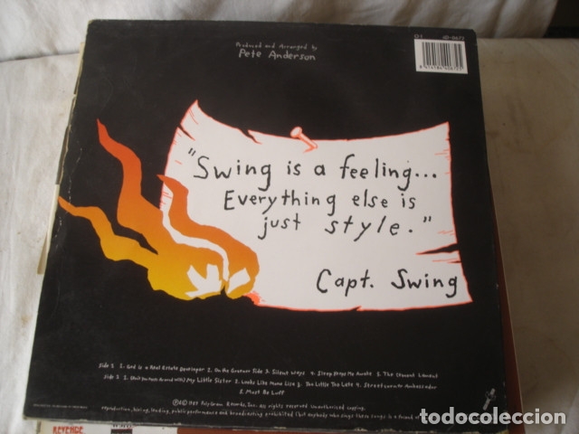 Discos de vinilo: Michelle Shocked &lrm;    Captain Swing - Foto 2