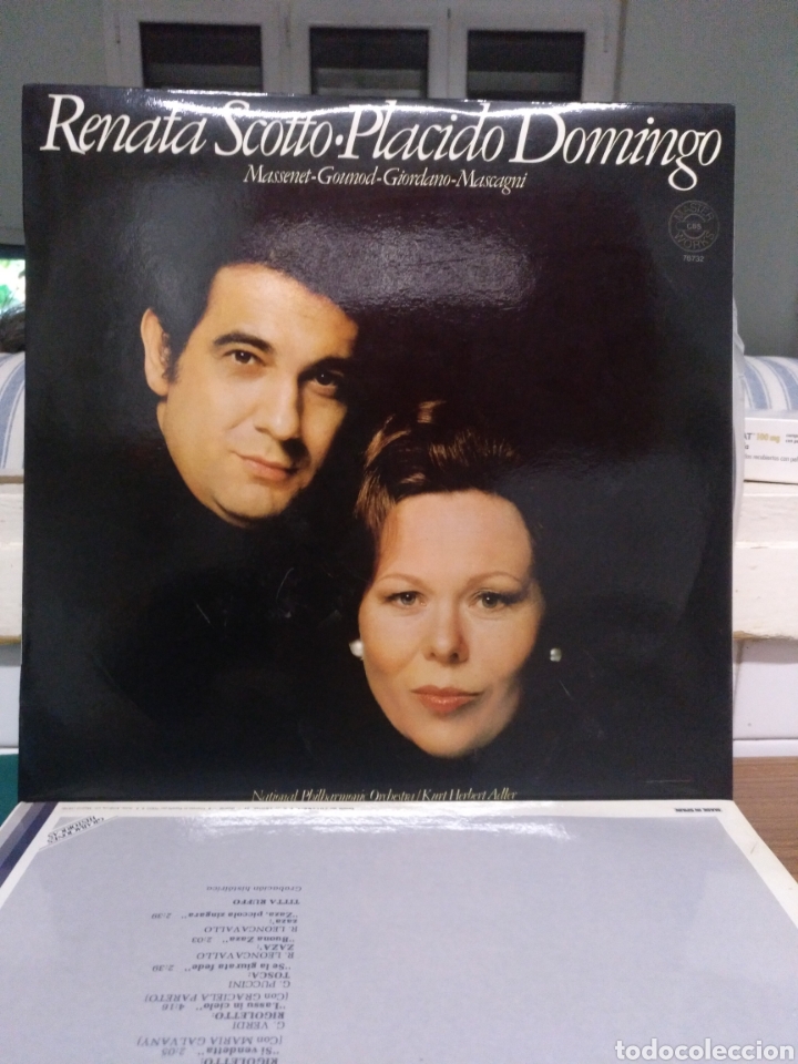 Discos de vinilo: Domingo/Scotto. CBS 1978 - Foto 1