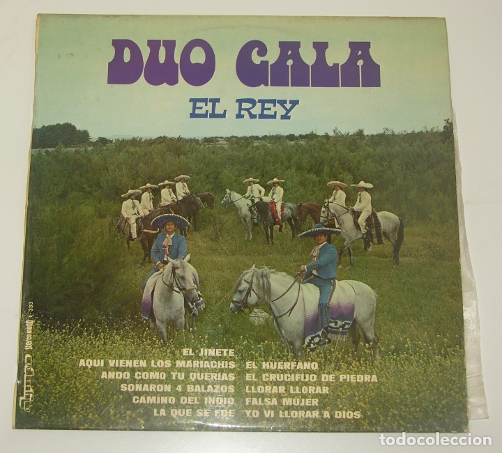 Discos de vinilo: DUO GALA - EL REY - OLYMPO 1975 - Foto 1