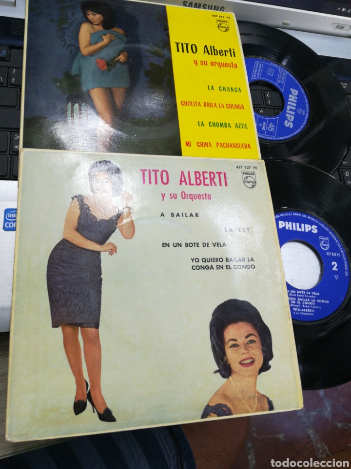 Disques de vinyle: Lote 2 ep's tito alberti Espa&ntilde;a