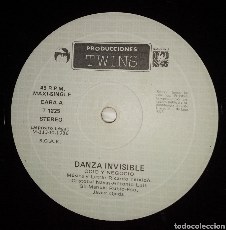 Discos de vinilo: Danza invisible - Ocio y negocio - Foto 3