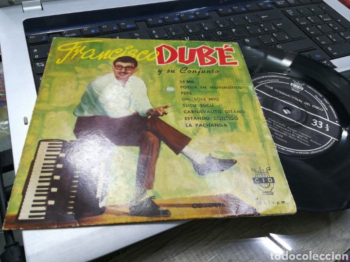 Discos de vinilo: Francisco dube ep 24 mil... Cid 1961 - Foto 1