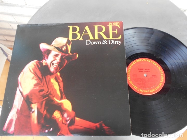 Discos de vinilo: BOBBY BARE-LP DOWN & DIRTY - Foto 1