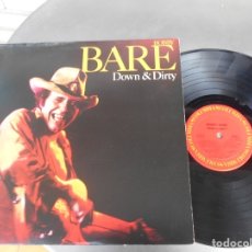 Discos de vinilo: BOBY BARE-LP DOWN & DIRTY. Lote 175874903
