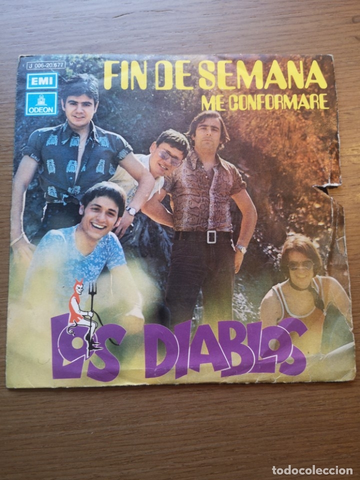 Discos de vinilo: . Los Diablos  &ndash; Fin De Semana - Foto 1