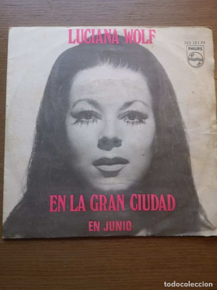 Discos de vinilo: Luciana Wolf &lrm;&ndash; En La Gran Ciudad - Foto 1