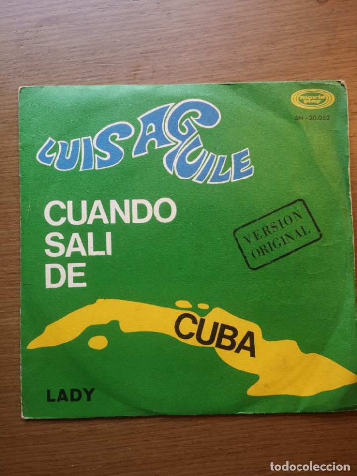Discos de vinilo: Luis Aguile &ndash; Cuando Sal&iacute; De Cuba - Foto 1