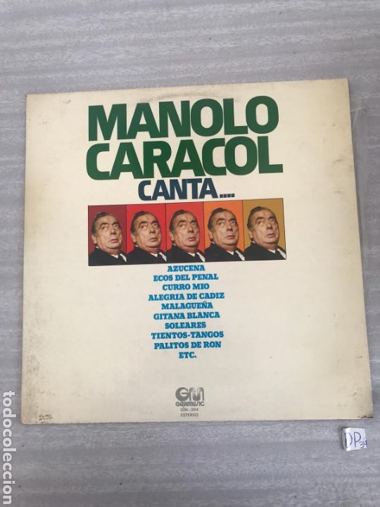 Discos de vinilo: Manolo Caracol - Foto 1
