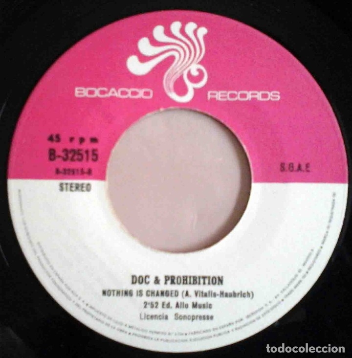 Discos de vinilo: Doc y Prohibition - Superman / Nothing is changed - Foto 4