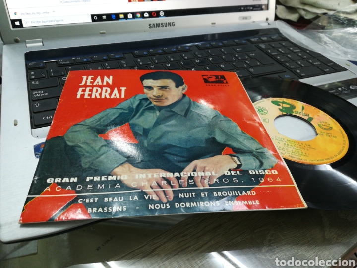 Dischi in vinile: Jean ferrat ep c'est Beau la vie + 3 espa&ntilde;a 1964