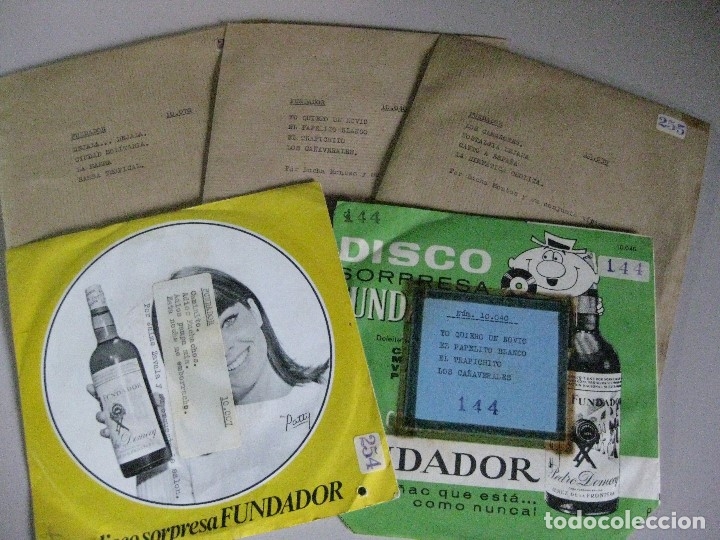 Discos de vinilo: CINCO DISCOS SORPRESA FUNDADOR - Foto 1