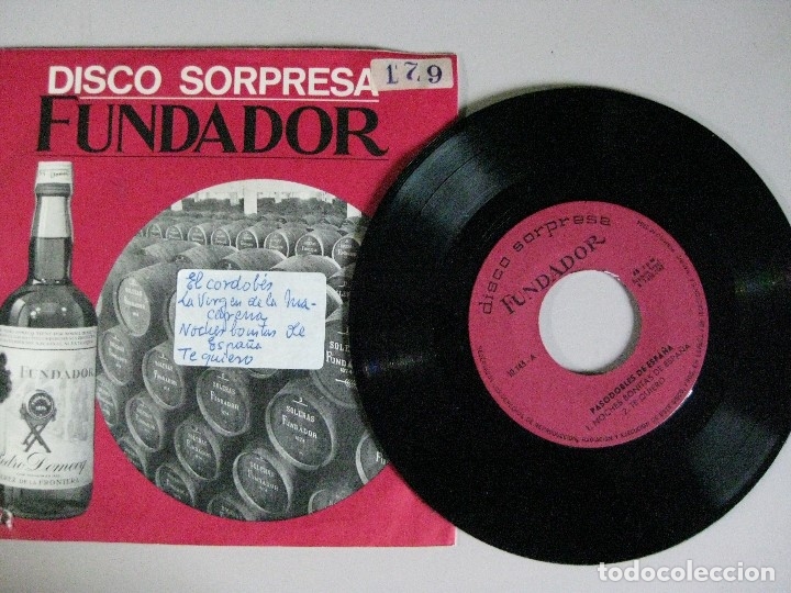 Discos de vinilo: DISCO SORPRESA  **FUNDADOR ** - Foto 1