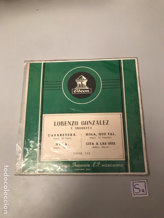 Discos de vinilo: Lorenzo Gonz&aacute;lez - Foto 1