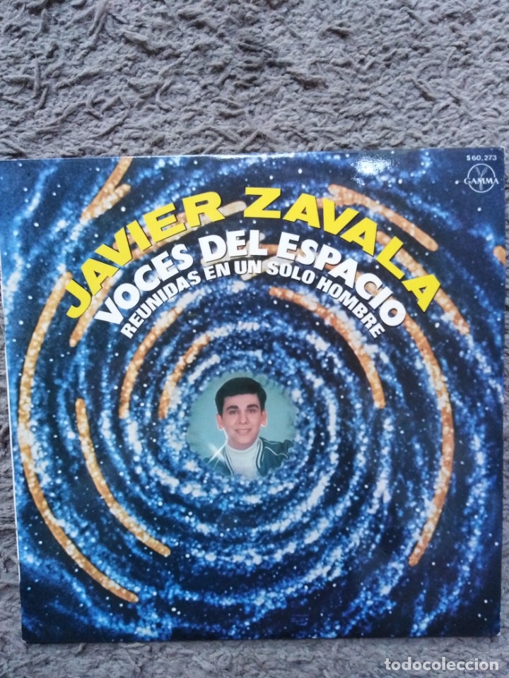 Discos de vinilo: JAVIER ZAVALA-VOCES DEL ESPACIO REUNIDAS EN UN SOLO HOMBRE-ORIGINAL ESPA&Ntilde;OL 1979-ESTADO EXCELENTE