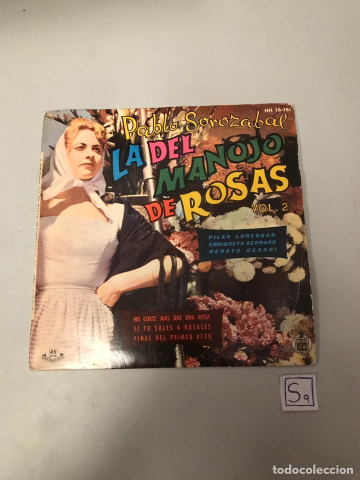 Discos de vinilo: La del Manojo de rosas - Foto 1
