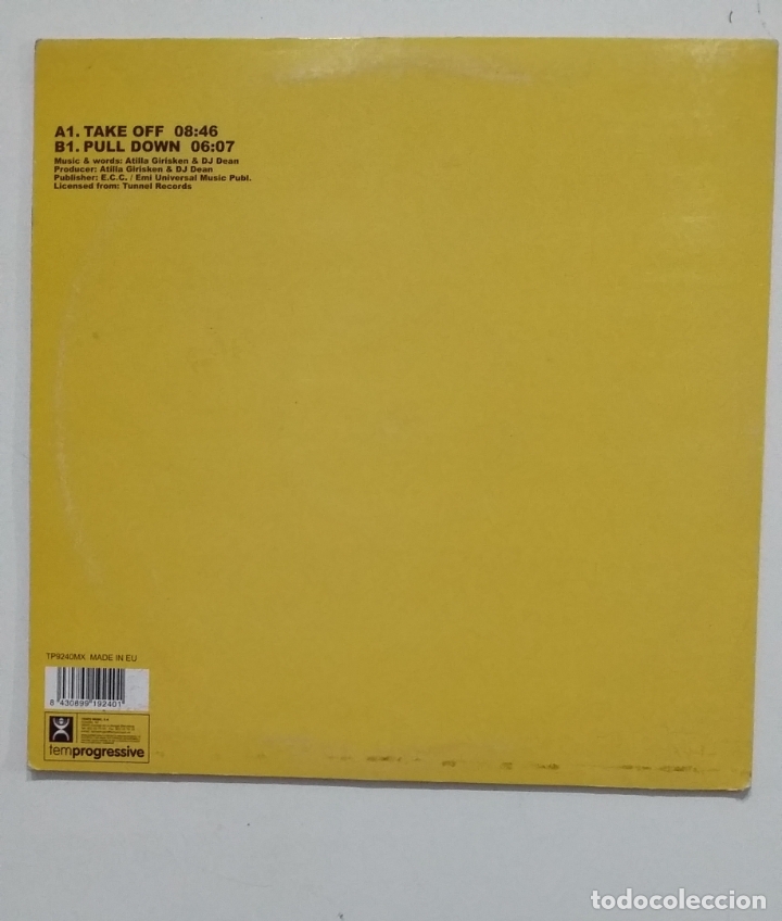 Discos de vinilo: Das Licht - Take Off. MAXI SINGLE. TDKDA60 - Foto 2