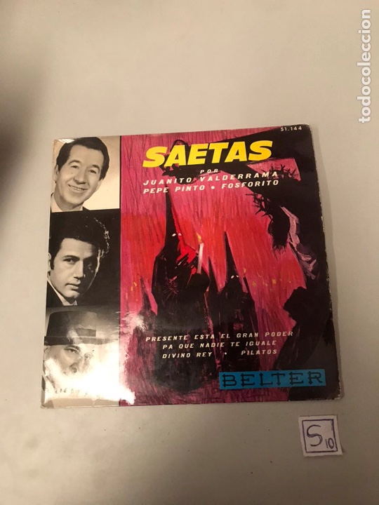 Discos de vinilo: Saetas Juanito Valderrama - Foto 1