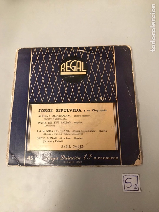 Discos de vinilo: Jorge Sep&uacute;lveda - Foto 1