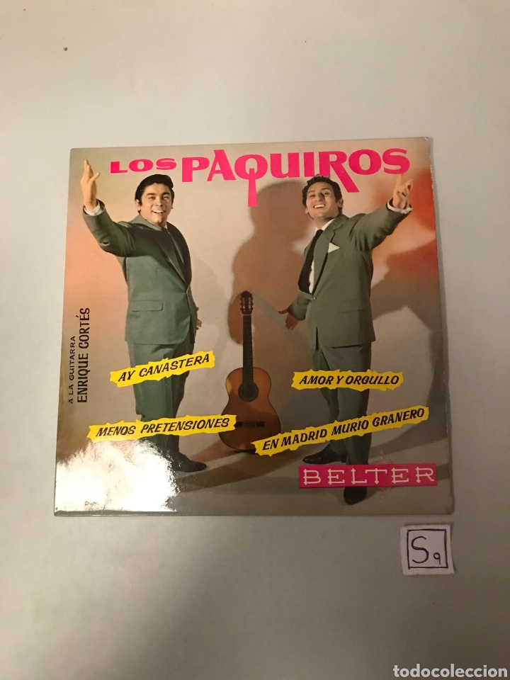 Discos de vinilo: Los Paquiros - Foto 1