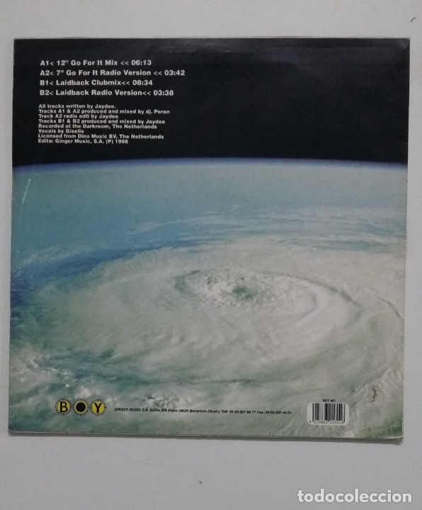 Discos de vinilo: JAYDEE - RESTE CHEZ MOI. MAXI SINGLE. TDKDA61 - Foto 2