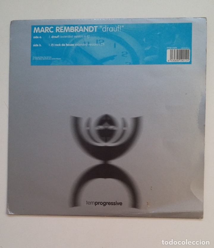 Discos de vinilo: MARC REMBRANDT. DRAUF! MAXI SINGLE. TDKDA61 - Foto 1