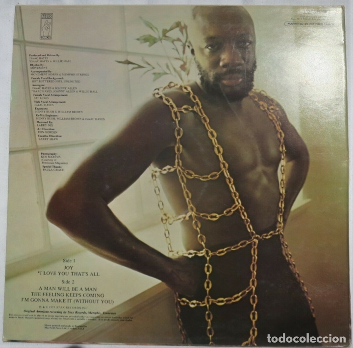 Discos de vinilo: Isaac Hayes - Joy ( UK ) - Foto 4