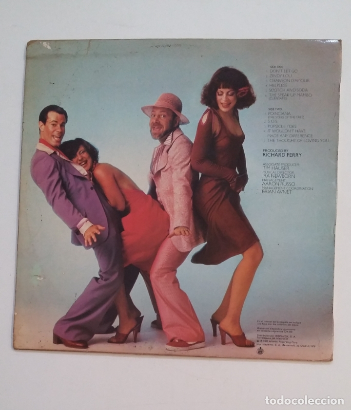 Discos de vinilo: The Manhattan Transfer - Coming out. lp. TDKDA61 - Foto 2