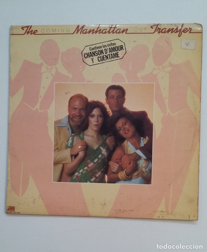 Discos de vinilo: The Manhattan Transfer - Coming out. lp. TDKDA61 - Foto 1