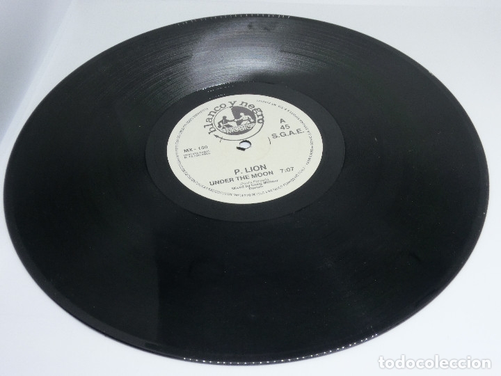 Discos de vinilo: MAXI - P. LION - UNDER THE MOON - 1986 - Foto 3