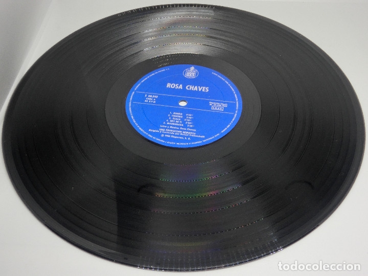 Discos de vinilo: LP - ROSA CHAVES - 1980 - Foto 5