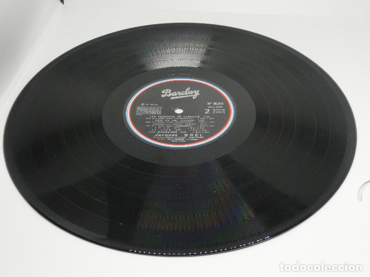Discos de vinilo: LP - JAQUES BREL - BREL - CARPETA ABIERTA - GATEFOLD - 1977 - Foto 7