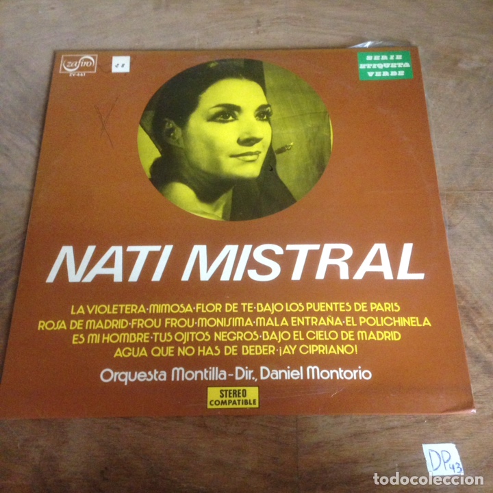 Discos de vinilo: Nati mistral - Foto 1