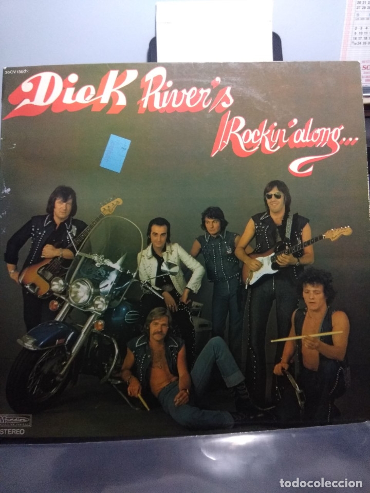 Discos de vinilo: LP DICK RIVERS : ROCKIN ALONE - Foto 1