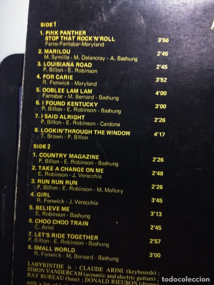 Discos de vinilo: LP DICK RIVERS : ROCKIN ALONE - Foto 3