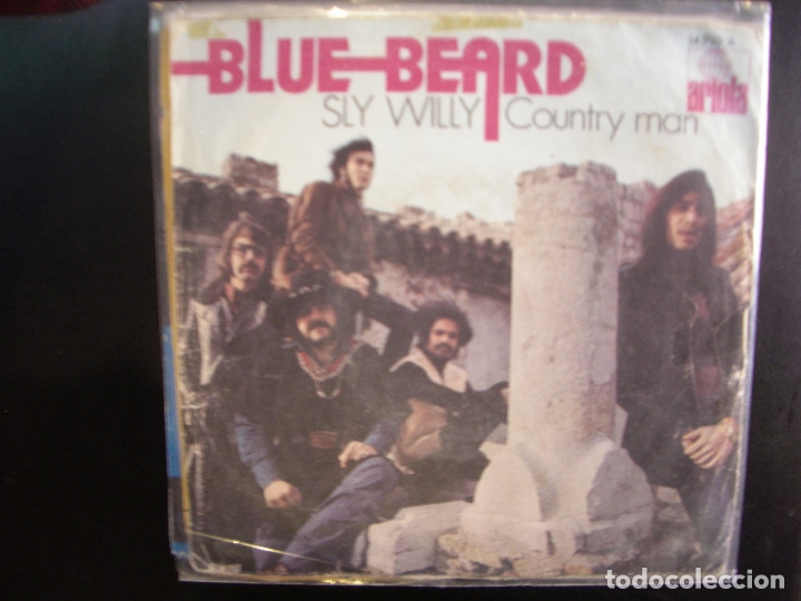 Discos de vinilo: BLUE BEARD- SLY WILLY. SINGLE. - Foto 2