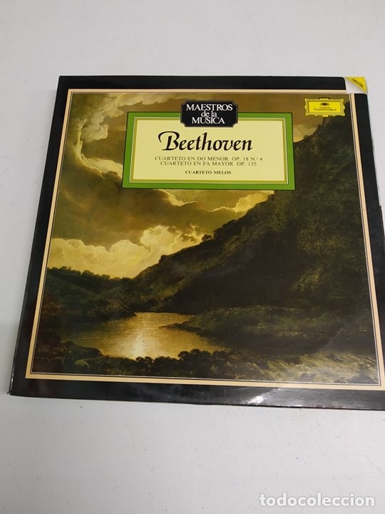 Discos de vinilo: Beethoven &lrm;&ndash; Cuarteto En Do Menor Op. 18, N&ordm; 4 - Cuarteto En Fa Mayor Op. 135 - Foto 1