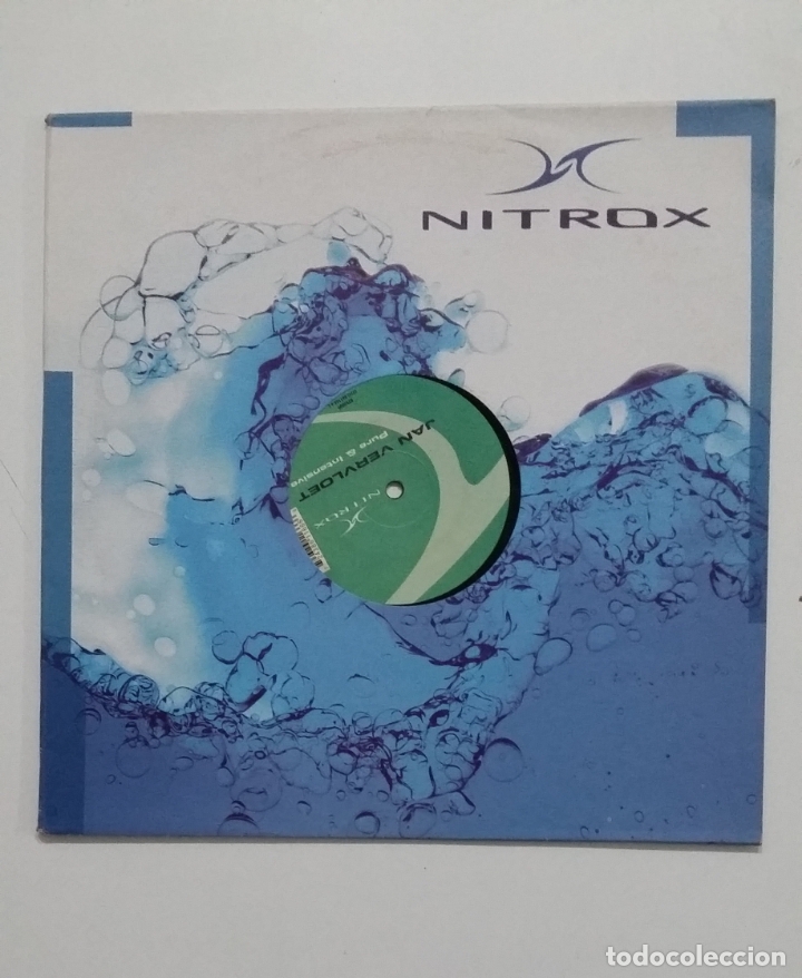Discos de vinilo: JAN VERVLOET. PURE & INTENSIVE. NITROX. MAXI SINGLE. TDKDA62 - Foto 1