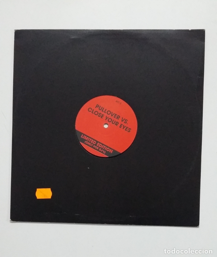 Discos de vinilo: ATACKE. PULLOVER VS. CLOSE YOUR EYES. MAXI SINGLE. TDKDA62 - Foto 2