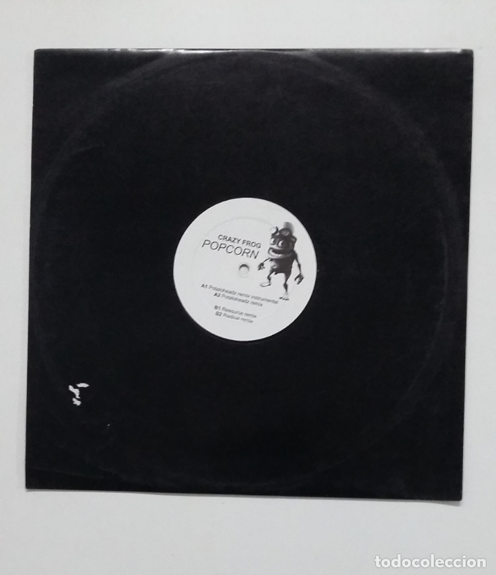 Discos de vinilo: CRAZY FROG - POPCORN - MAXI SINGLE. TDKDA63 - Foto 1