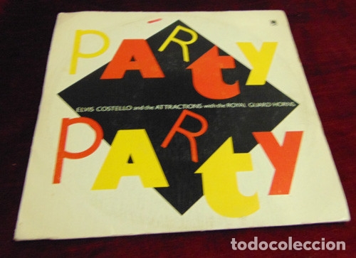 Discos de vinilo: ELVIS COSTELLO - PARTY PARTY - SINGLE 1982 - Foto 1