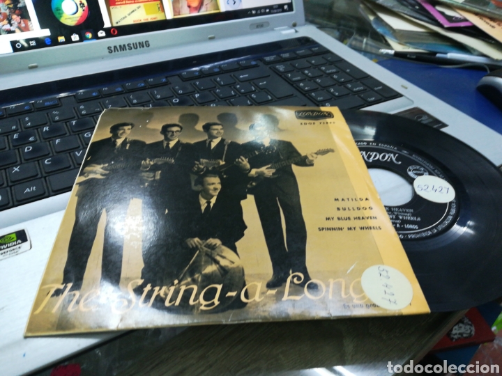 Discos de vinilo: The string - a- longs ep Matilda + 3 espa&ntilde;a 1963 - Foto 1