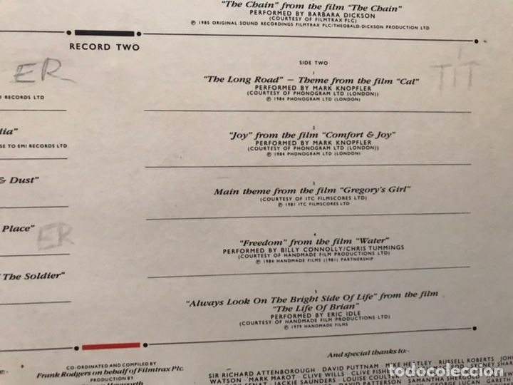 Discos de vinilo: Filmtracks. Doble LP - Foto 7