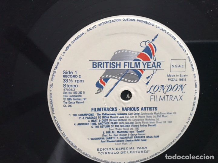 Discos de vinilo: Filmtracks. Doble LP - Foto 16