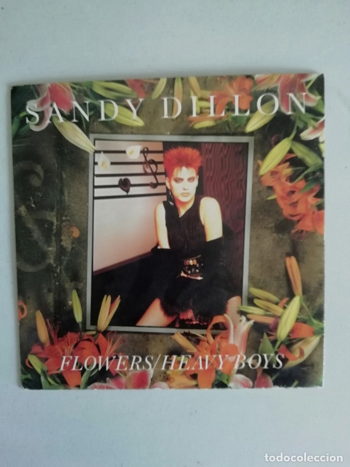 Discos de vinilo: SANDY DILLON FLOWERS/HEAVY BOYS SG - Foto 1