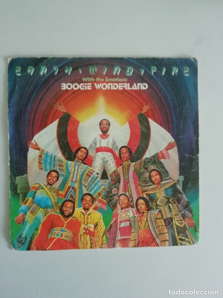 Discos de vinilo: EARTH WIND & FIRE BOOGIE WONDERLAND SG - Foto 1