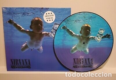 Discos de vinilo: NIRVANA - NEVERMIND -LP Picture with cover- - Foto 1
